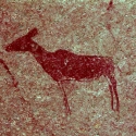 Rock art at Ai Aba Lodge, Erongo region, Namibia