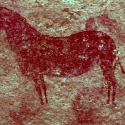 Rock art at Ai Aba Lodge, Erongo region, Namibia