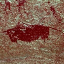 Rock art at Ai Aba Lodge, Erongo region, Namibia