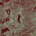 Rock art at Ai Aba Lodge, Erongo region, Namibia