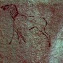 Rock art at Ai Aba Lodge, Erongo region, Namibia