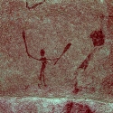 Rock art at Omandumba, Namibia