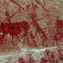 Rock art at Omandumba, Namibia