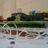 Julie's 60th birthday cake 20th November 2013