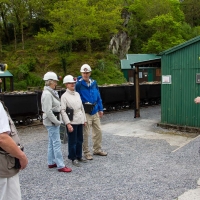 Berkshire branch of the Cambridge Society visit to Dolaucothi Gold mine