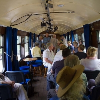 Berkshire branch of the Cambridge Society visit to Gwili Heritage Steam Railway
