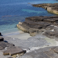 Midhowe Broch on Rousay