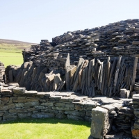 Midhowe Broch on Rousay