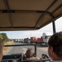 Zambezi Ferry queue