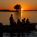 Sunset on Chobe