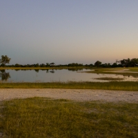 Campsite lake