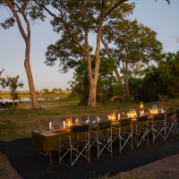 Moremi campsite