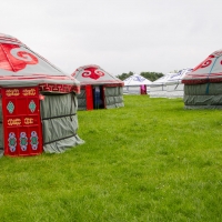 Yurts on Love Fields