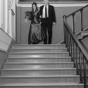 C01-J16_0169-Ceremony-Psylina-stairs-monochrome