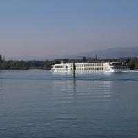 Cormoranche-sur-Saone - The river Saone, river cruise