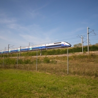 Cormoranche-sur-Saone, TGV line