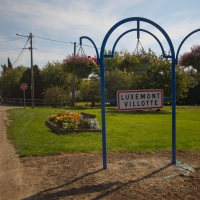 Luxémont-et-Villotte - Village sign