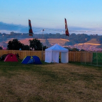 Camping at the John Peel Stage
