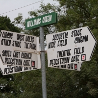 Williams Green Sign