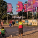 Early morning Glastonbury leavers