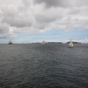 The Oriana off Herm Island