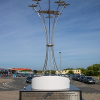 Memorial dedicated to allied aircrew who lost their lives