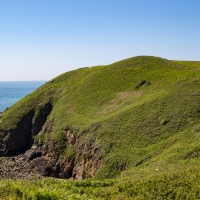 Herm footpath on the East of the Island