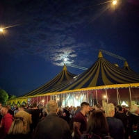 Moon over the Marquee at Pilton Party