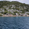 Kekova, look at the setps leading to water