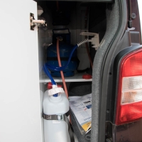 VW T5 water and gas