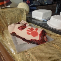 Cake in the covered market