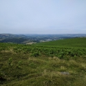 Fforest Fields Campsite, on the hill above the site