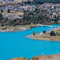 Tekapo from University of Canterbury Mt John Observatory