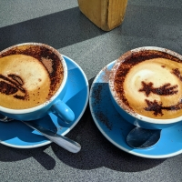 Coffee at University of Canterbury Mt John Observatory
