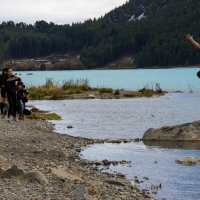 Chinese at Lake Tekapo