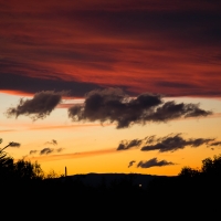 Sunset, rather too many