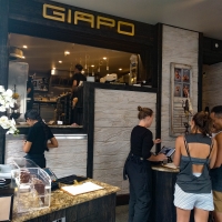 The ice cream parlour Giapo