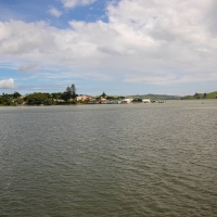 The South to North Tractor trek at Rawene Ferry