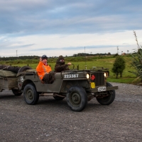 Convoy leaving Haast