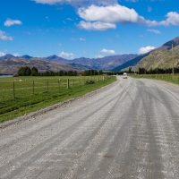 Drive out from Wanaka towards Glacier