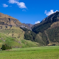 Drive out from Wanaka towards Glacier