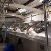 Adnams brewery, beer fermenting