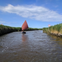 The waterway to Horsey Mare