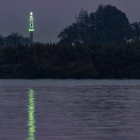 Mosque and dusk