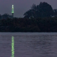 Mosque and dusk