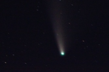 Comet NEOWISE photographed from Kingswood