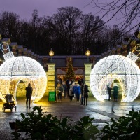 Waddesdon Manor Christmas Lights