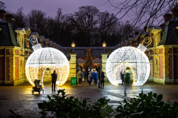 Waddesdon Manor Christmas Lights