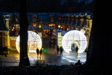 Waddesdon Manor Christmas Lights