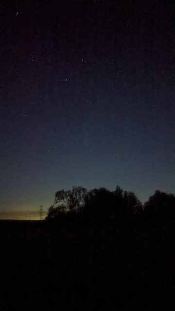 Comet NEOWISE photographed from Kingswood